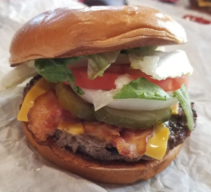 bacon cheese grill burger acadiana hamburger